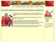 Tablet Screenshot of hot-house-jazzmen.de